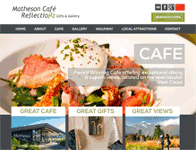Tablet Screenshot of lakematheson.com